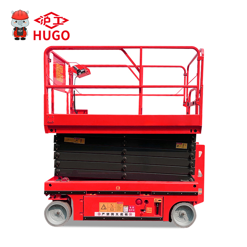 HUGO 6M 300KG Toàn bộ bàn nâng thủy lực di động ngoài trời tự nâng cao Bàn nâng làm việc