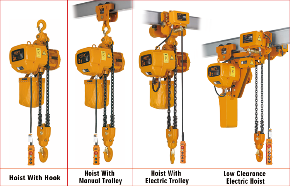 Công trình xây dựng HSY Loại 1 Tấn 3Ton 380V 220V 60HZ Máy nâng cẩu 6m Palăng xích điện