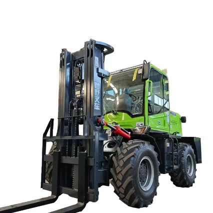 Xe nâng bốn bánh xe