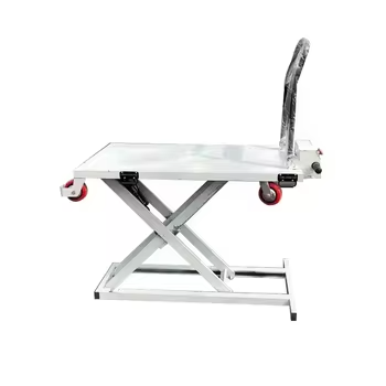 Xe nâng bàn cắt kéo điện di động di động để xử lý vật liệu kho