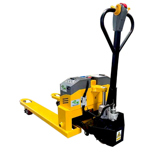 Bán buôn Xe tải Pallet bán điện Thủy lực Địa hình gồ ghề Chạy bằng pin Xe tải Pallet Jack Jack